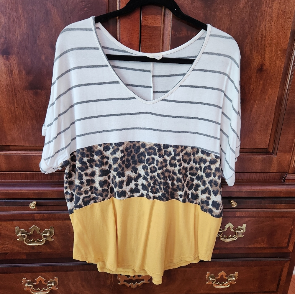 Color Block Top